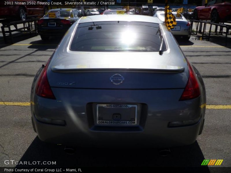 Silverstone Metallic / Charcoal 2003 Nissan 350Z Touring Coupe