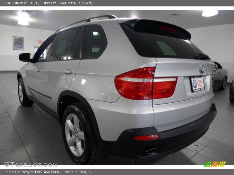 Titanium Silver Metallic / Grey 2008 BMW X5 3.0si