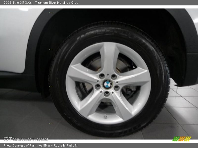 Titanium Silver Metallic / Grey 2008 BMW X5 3.0si