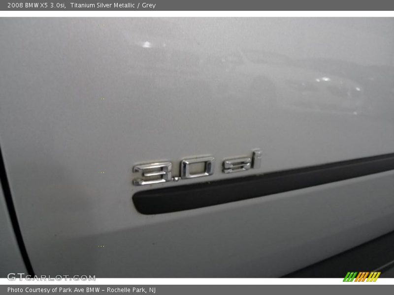 Titanium Silver Metallic / Grey 2008 BMW X5 3.0si