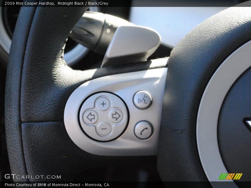 Midnight Black / Black/Grey 2009 Mini Cooper Hardtop