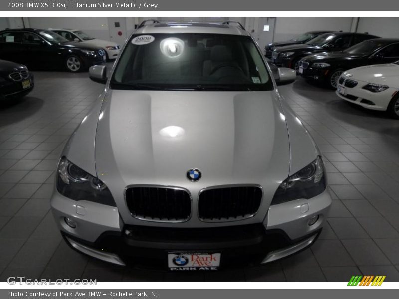 Titanium Silver Metallic / Grey 2008 BMW X5 3.0si
