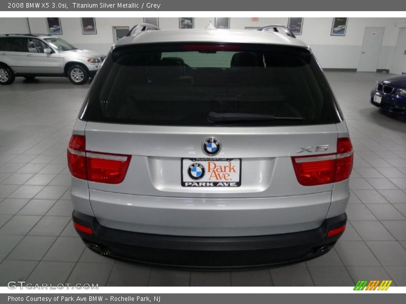 Titanium Silver Metallic / Grey 2008 BMW X5 3.0si