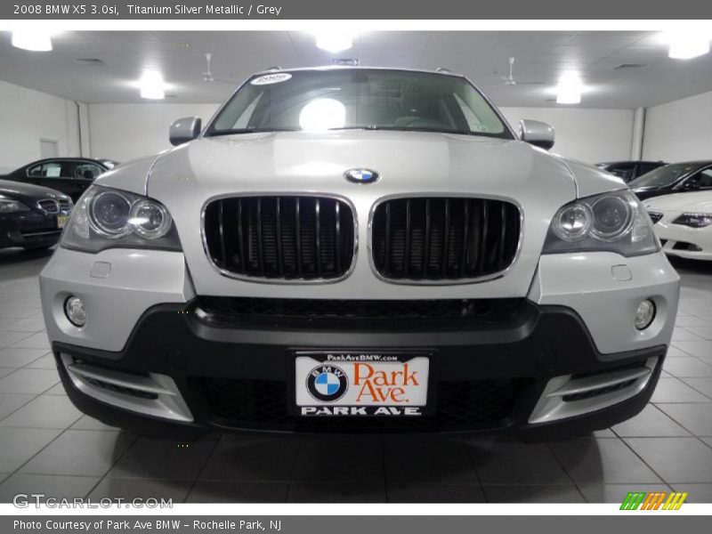 Titanium Silver Metallic / Grey 2008 BMW X5 3.0si