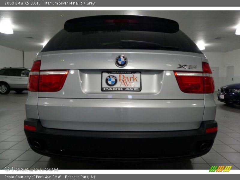 Titanium Silver Metallic / Grey 2008 BMW X5 3.0si