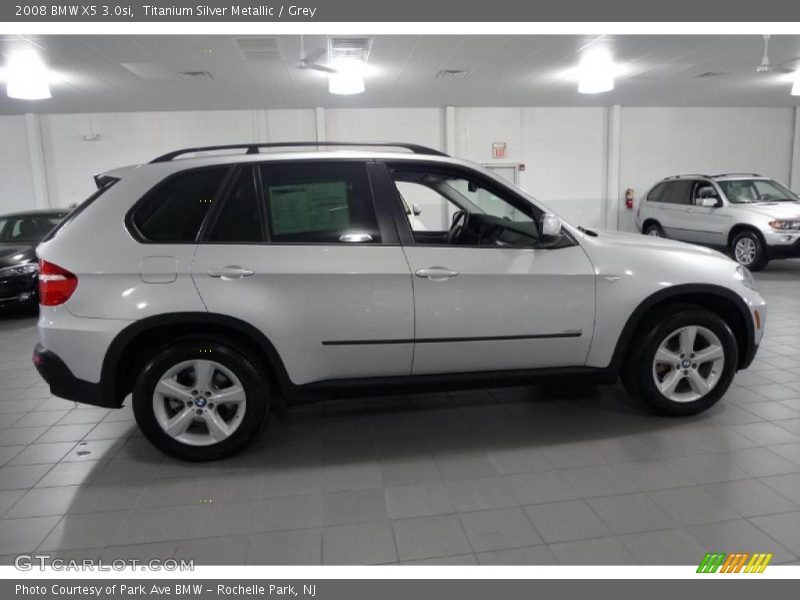 Titanium Silver Metallic / Grey 2008 BMW X5 3.0si