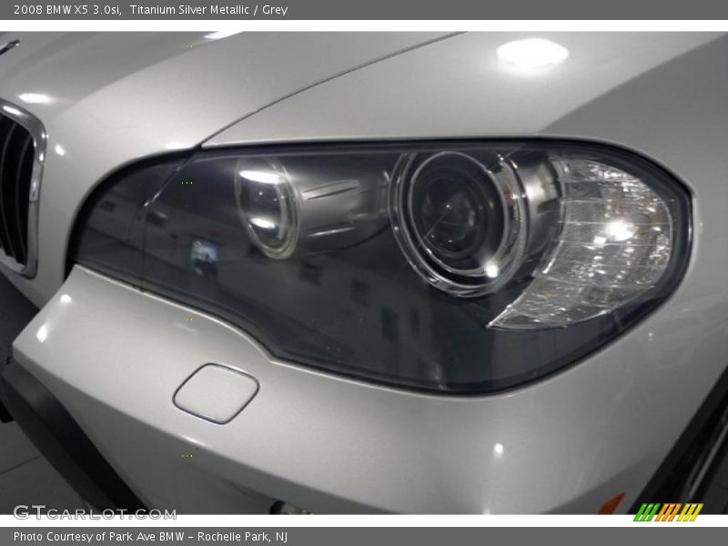 Titanium Silver Metallic / Grey 2008 BMW X5 3.0si
