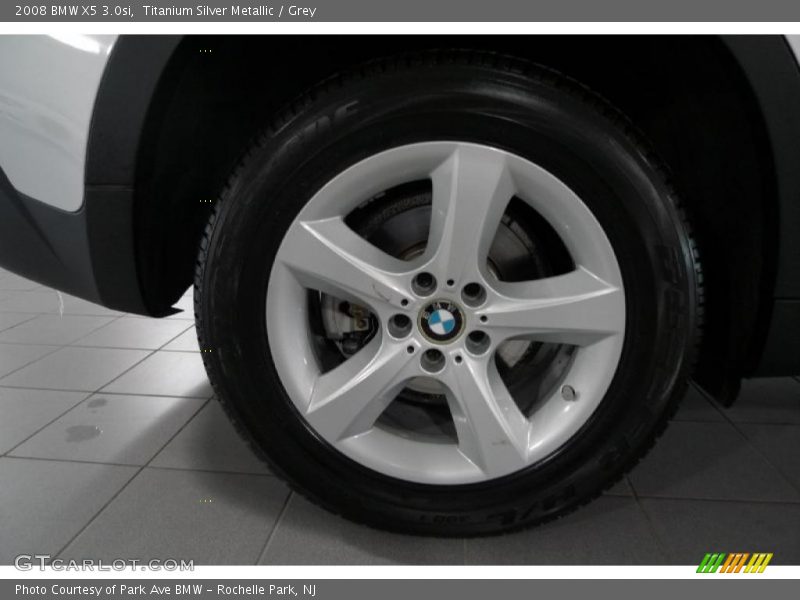 Titanium Silver Metallic / Grey 2008 BMW X5 3.0si