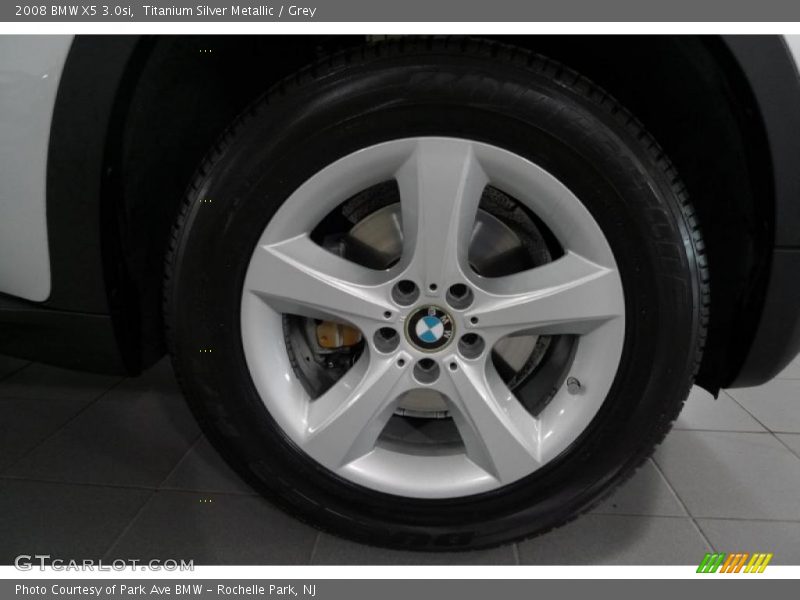 Titanium Silver Metallic / Grey 2008 BMW X5 3.0si