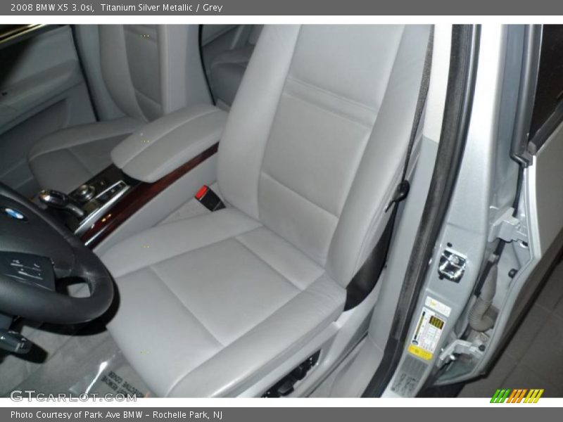 Titanium Silver Metallic / Grey 2008 BMW X5 3.0si