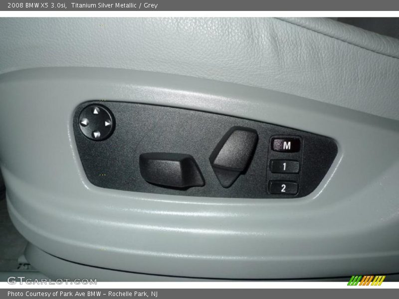 Titanium Silver Metallic / Grey 2008 BMW X5 3.0si