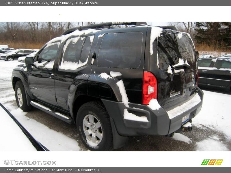 Super Black / Blue/Graphite 2005 Nissan Xterra S 4x4