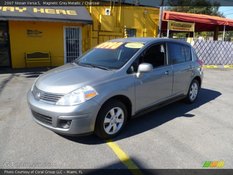 Magnetic Grey Metallic / Charcoal 2007 Nissan Versa S