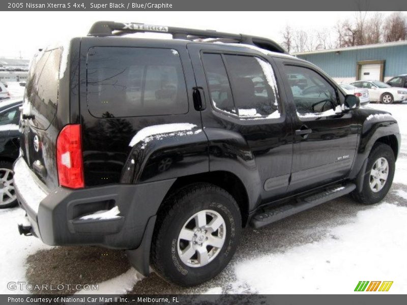 Super Black / Blue/Graphite 2005 Nissan Xterra S 4x4