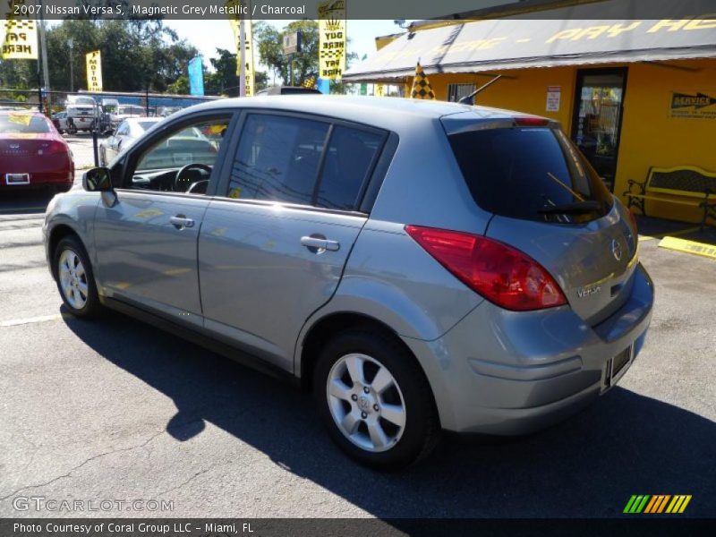 Magnetic Grey Metallic / Charcoal 2007 Nissan Versa S