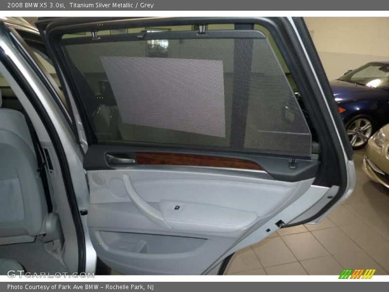 Titanium Silver Metallic / Grey 2008 BMW X5 3.0si