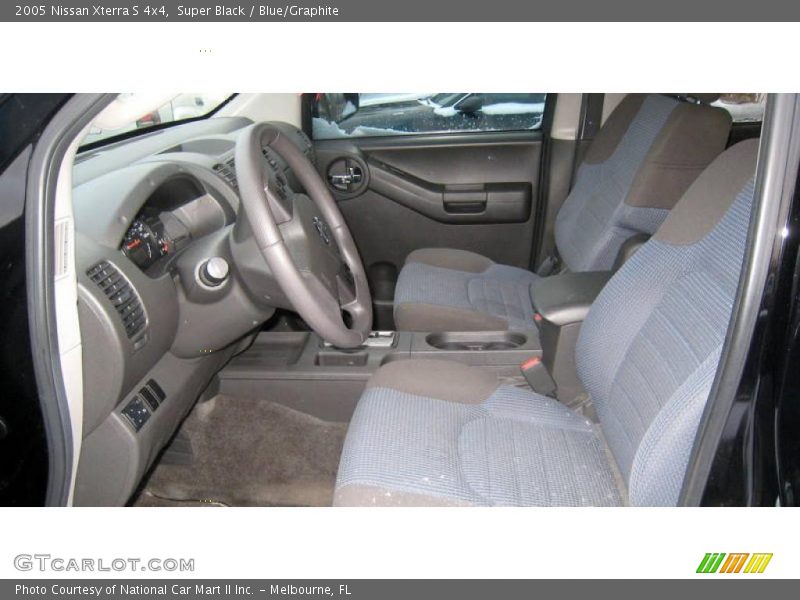 Super Black / Blue/Graphite 2005 Nissan Xterra S 4x4