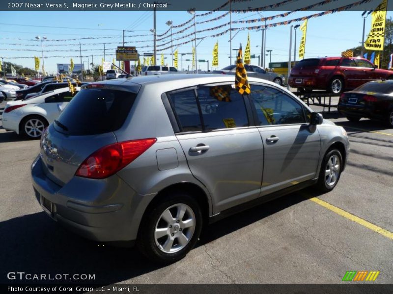 Magnetic Grey Metallic / Charcoal 2007 Nissan Versa S