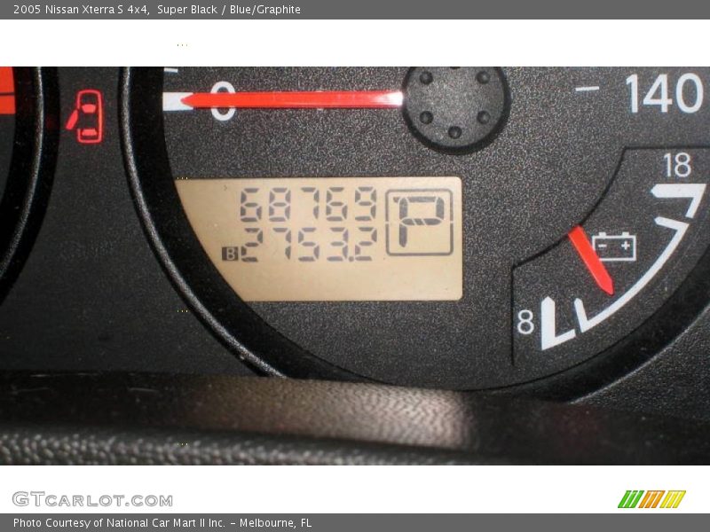 Super Black / Blue/Graphite 2005 Nissan Xterra S 4x4