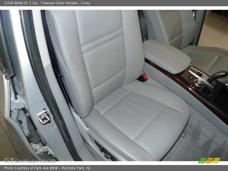 Titanium Silver Metallic / Grey 2008 BMW X5 3.0si