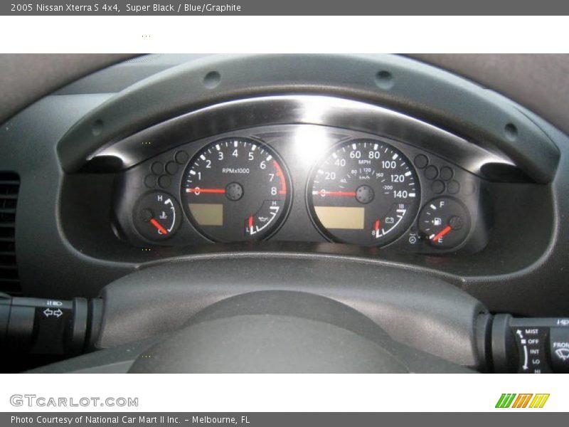 Super Black / Blue/Graphite 2005 Nissan Xterra S 4x4