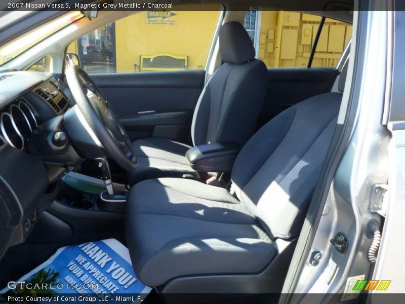 Magnetic Grey Metallic / Charcoal 2007 Nissan Versa S