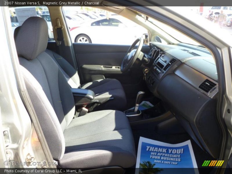 Magnetic Grey Metallic / Charcoal 2007 Nissan Versa S