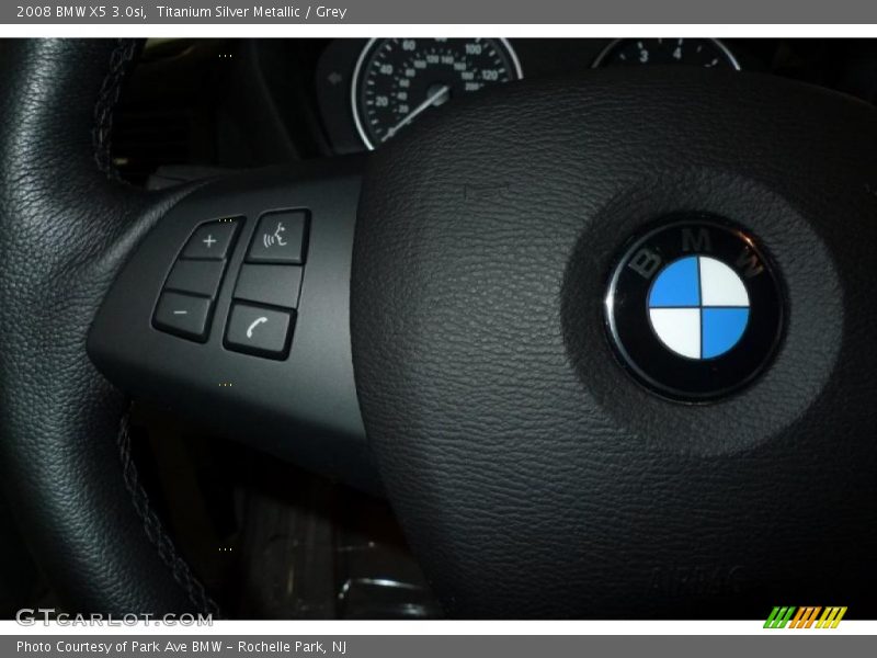 Titanium Silver Metallic / Grey 2008 BMW X5 3.0si