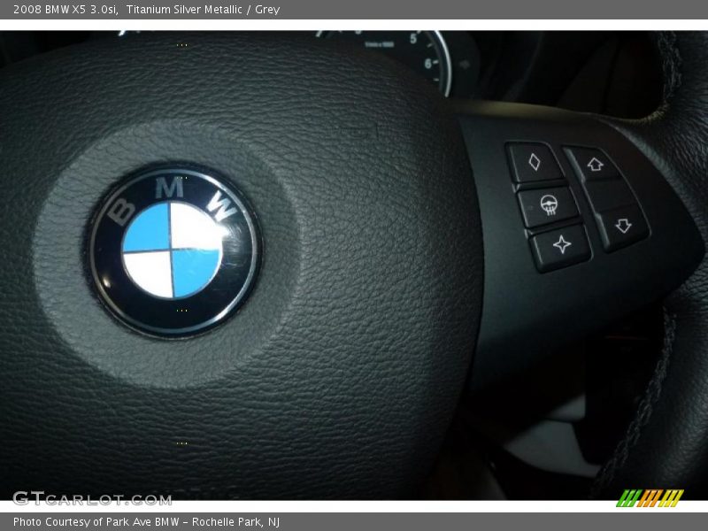 Titanium Silver Metallic / Grey 2008 BMW X5 3.0si