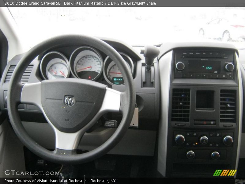 Dark Titanium Metallic / Dark Slate Gray/Light Shale 2010 Dodge Grand Caravan SE