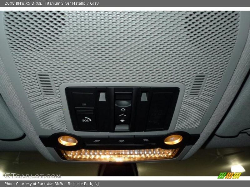 Titanium Silver Metallic / Grey 2008 BMW X5 3.0si