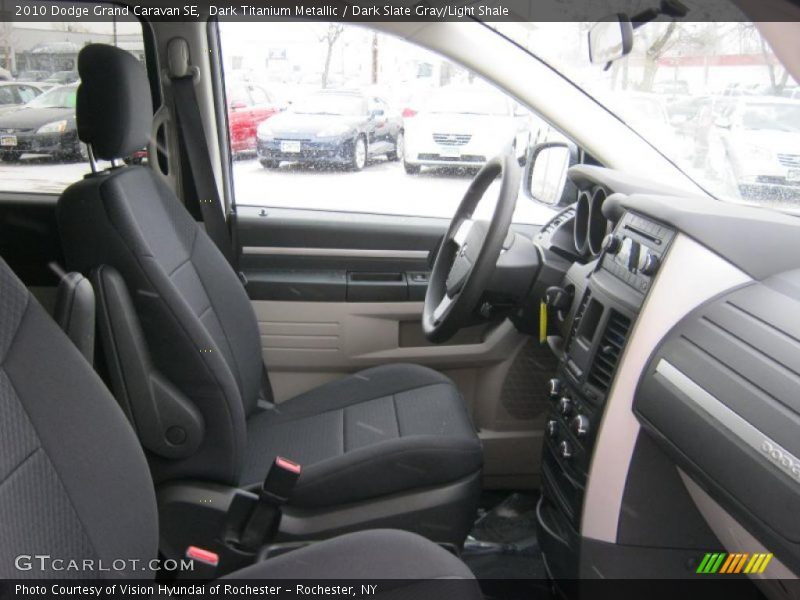 Dark Titanium Metallic / Dark Slate Gray/Light Shale 2010 Dodge Grand Caravan SE