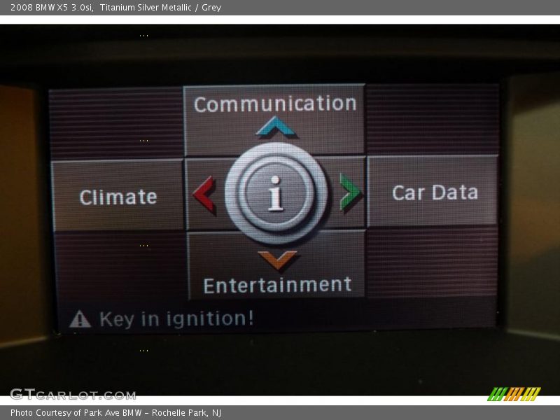 Titanium Silver Metallic / Grey 2008 BMW X5 3.0si