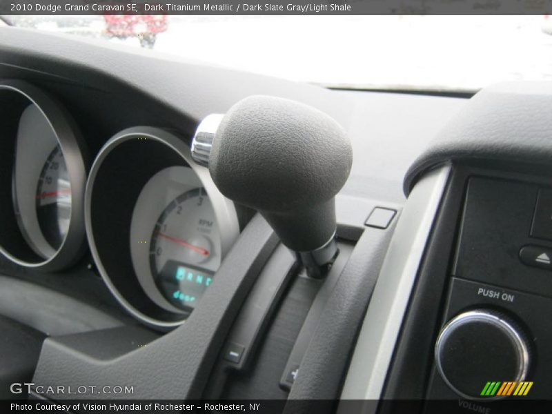 Dark Titanium Metallic / Dark Slate Gray/Light Shale 2010 Dodge Grand Caravan SE