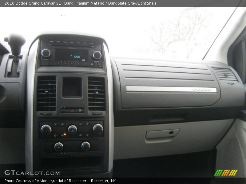 Dark Titanium Metallic / Dark Slate Gray/Light Shale 2010 Dodge Grand Caravan SE