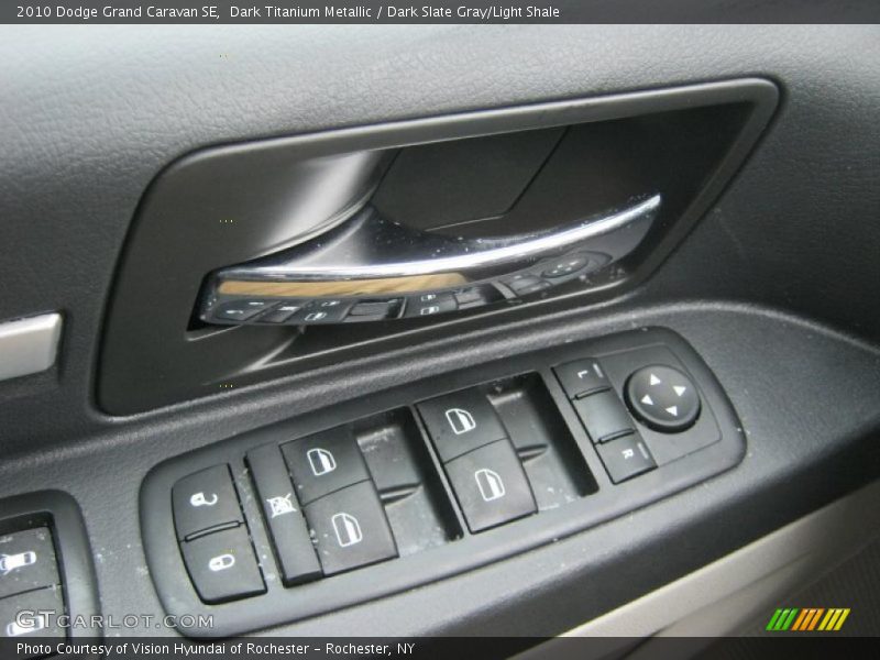 Dark Titanium Metallic / Dark Slate Gray/Light Shale 2010 Dodge Grand Caravan SE