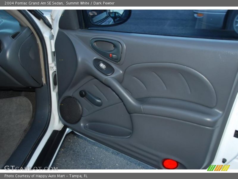 Summit White / Dark Pewter 2004 Pontiac Grand Am SE Sedan