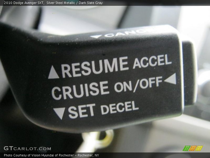 Silver Steel Metallic / Dark Slate Gray 2010 Dodge Avenger SXT