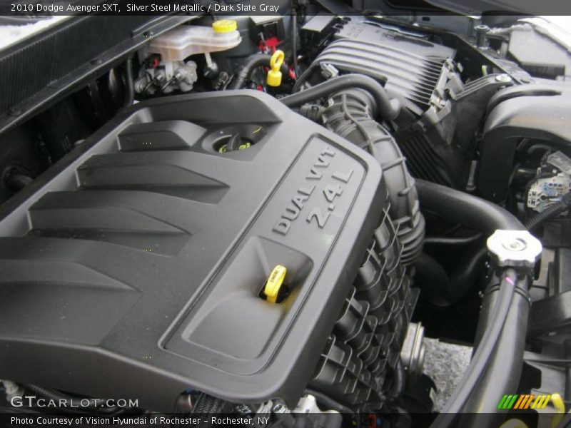 Silver Steel Metallic / Dark Slate Gray 2010 Dodge Avenger SXT