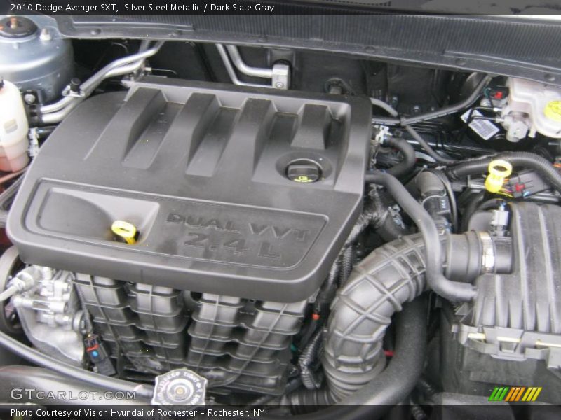 Silver Steel Metallic / Dark Slate Gray 2010 Dodge Avenger SXT