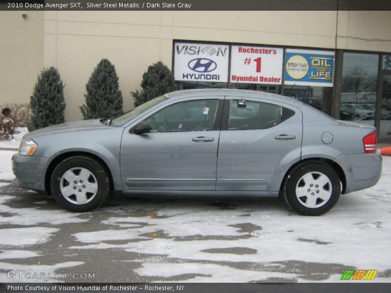 Silver Steel Metallic / Dark Slate Gray 2010 Dodge Avenger SXT
