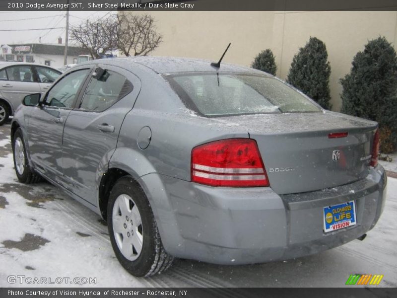 Silver Steel Metallic / Dark Slate Gray 2010 Dodge Avenger SXT