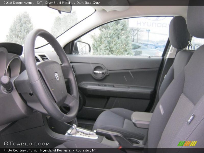 Silver Steel Metallic / Dark Slate Gray 2010 Dodge Avenger SXT