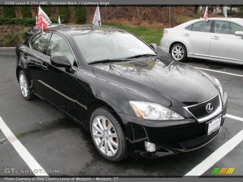 Front 3/4 View of 2008 IS 250 AWD