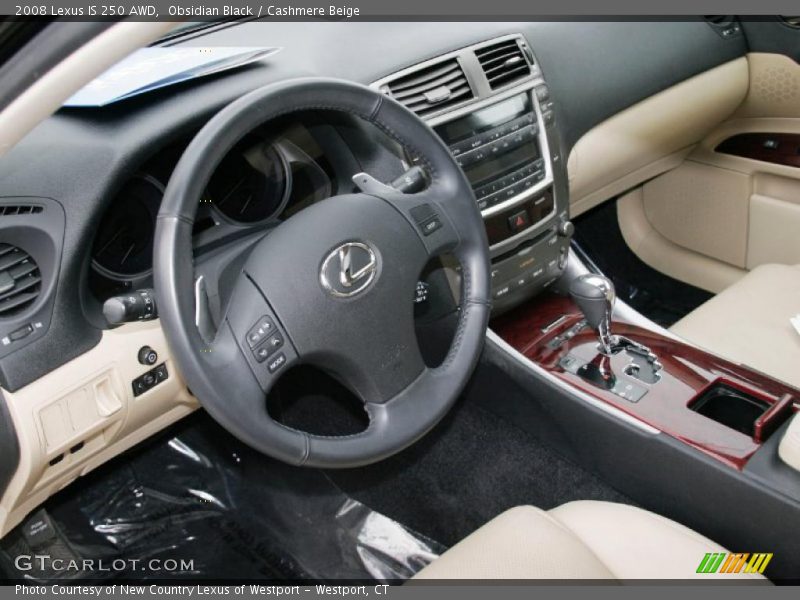 Dashboard of 2008 IS 250 AWD