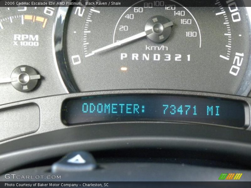 Black Raven / Shale 2006 Cadillac Escalade ESV AWD Platinum