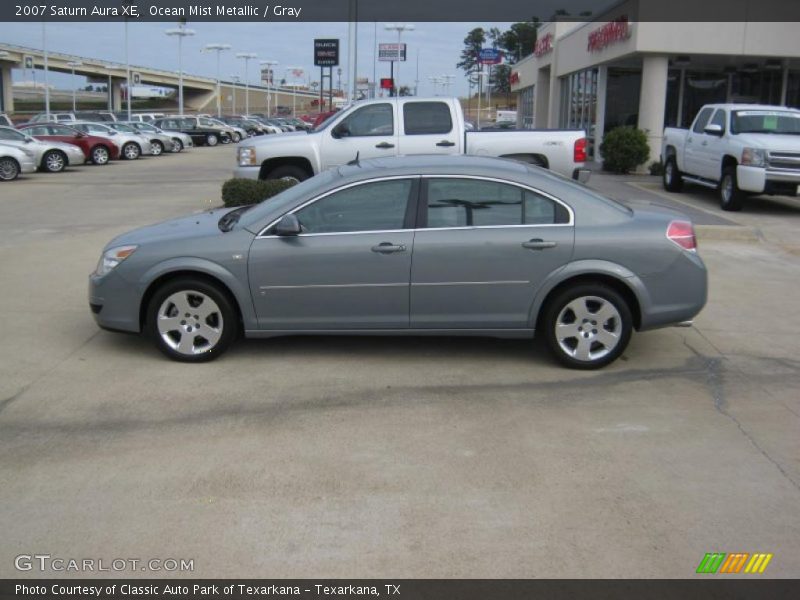 Ocean Mist Metallic / Gray 2007 Saturn Aura XE