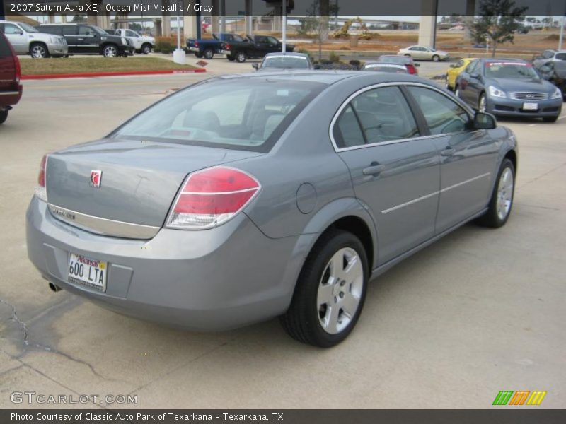 Ocean Mist Metallic / Gray 2007 Saturn Aura XE