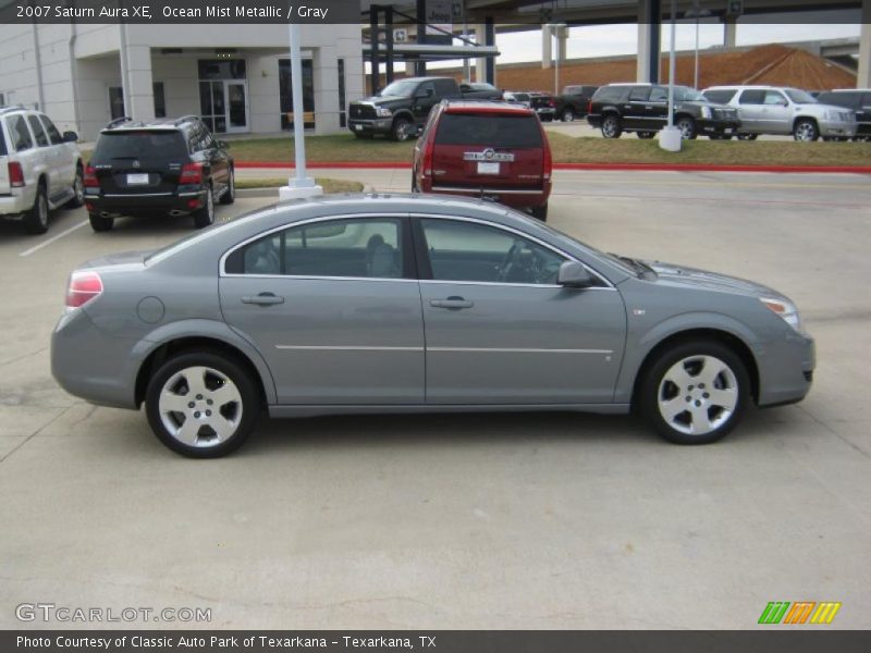 Ocean Mist Metallic / Gray 2007 Saturn Aura XE
