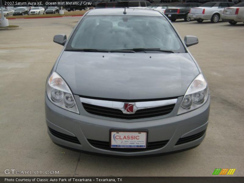 Ocean Mist Metallic / Gray 2007 Saturn Aura XE